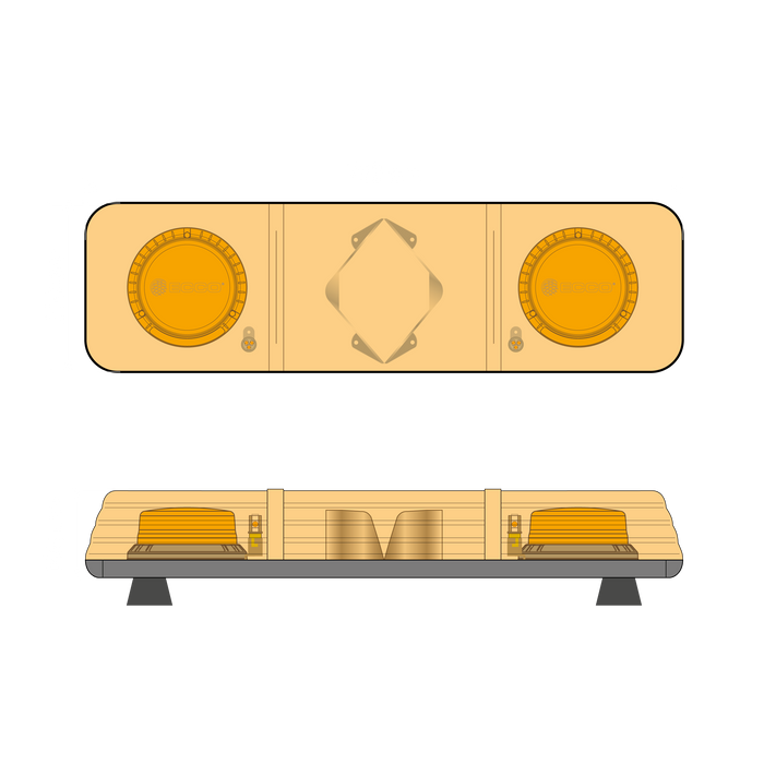 6-SERIEN LED ORANGE