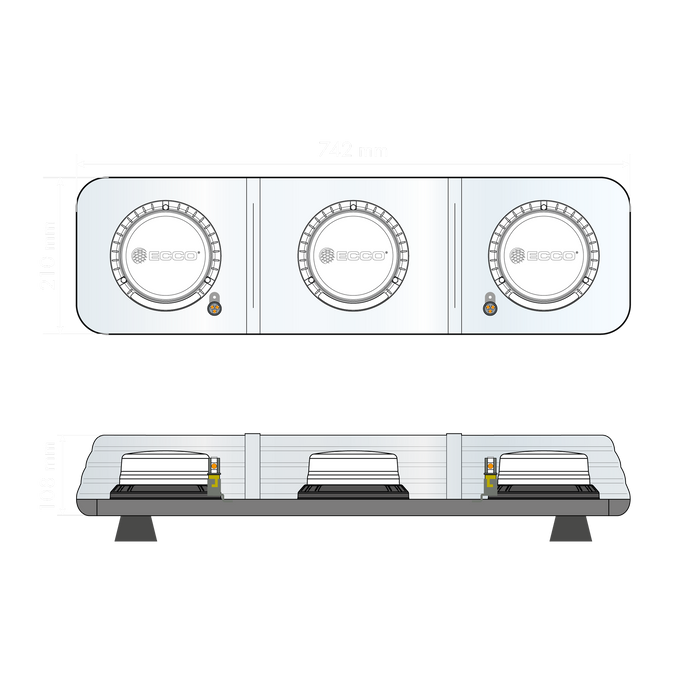 6-SERIEN LED GLASKLAR