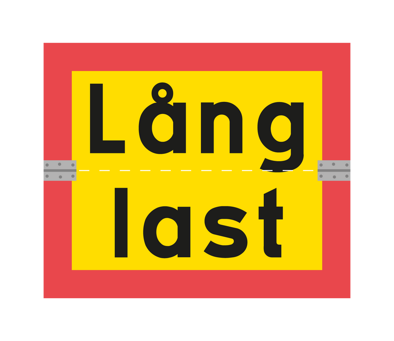 Lång last vikbar - 600 x 500 mm